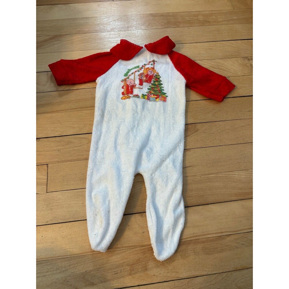 Tommee Tippee vtg Cabbage Patch kids cpk Baby Sleeper Newborn USA Made Christmas